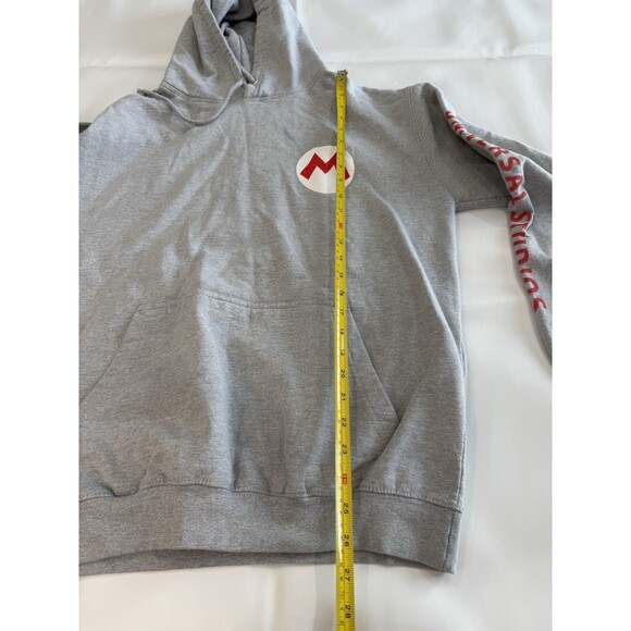 Super Nintendo World Mario Bro Hoodie Sz L Sweatshirt Official Universal Studios - Picture 6 of 6